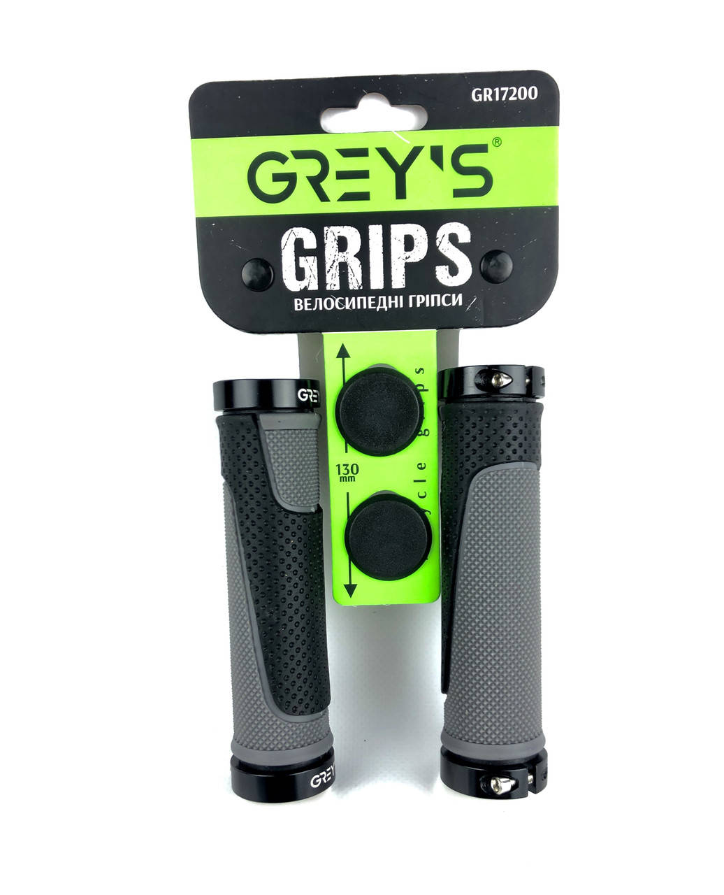 

Грипсы руля с резиновым покрытием 2 шт, 130 мм, двухст, замок для фиксации, цвет черные GR17200