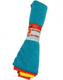 

Микрофибра универсальная 30x30см.MFS-01 (набор 3 шт)