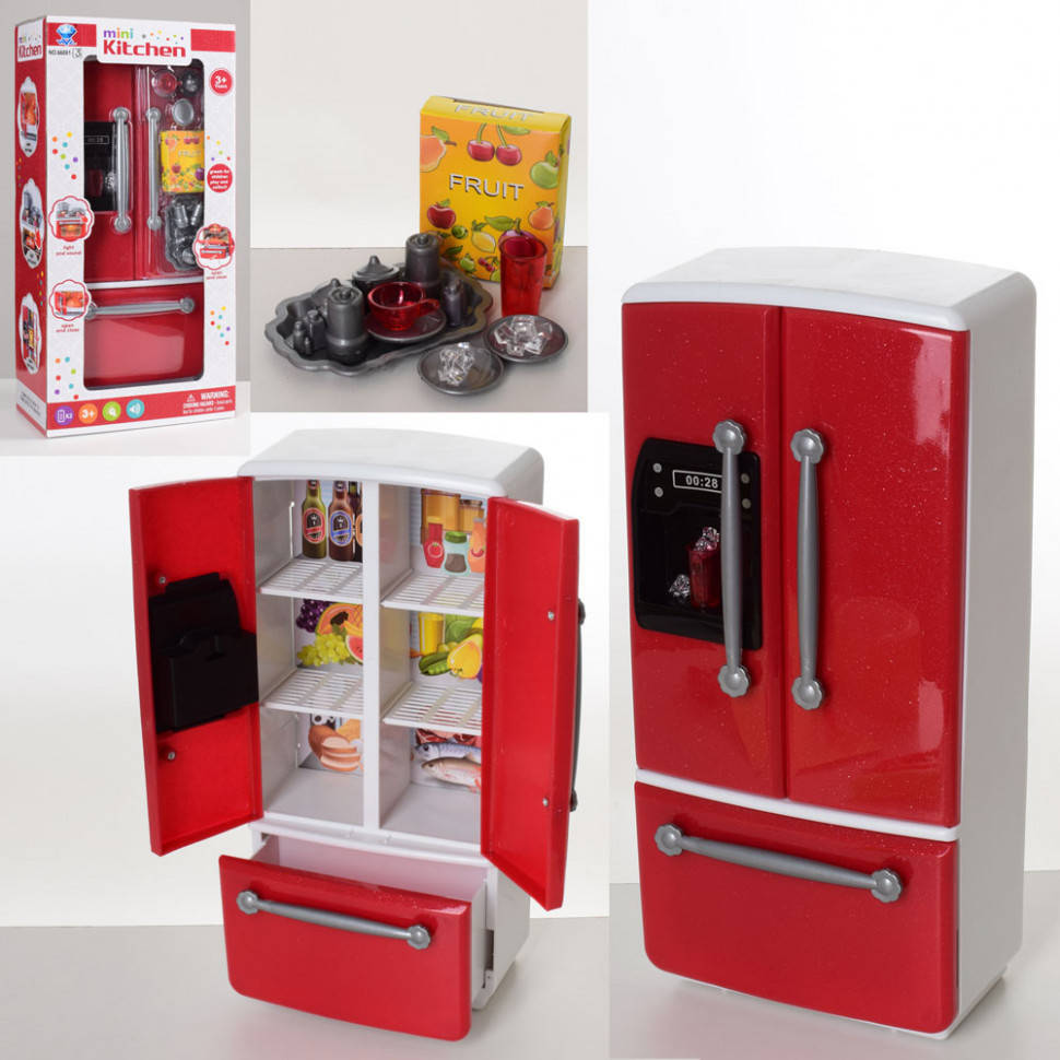 

Игровой набор кукольной кухонной мебели 66081-3 с посудой