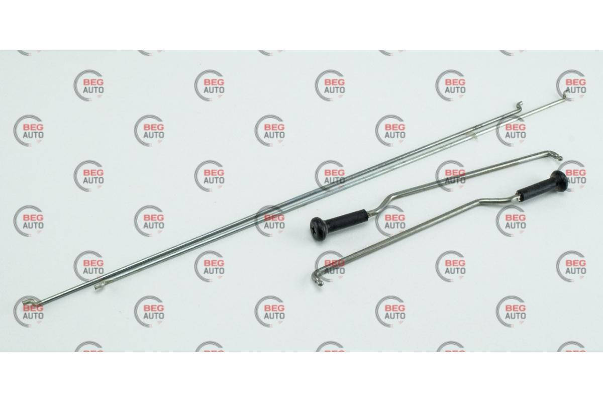 

Тяги двери на кнопку и крючек к-т 2121 (4шт)