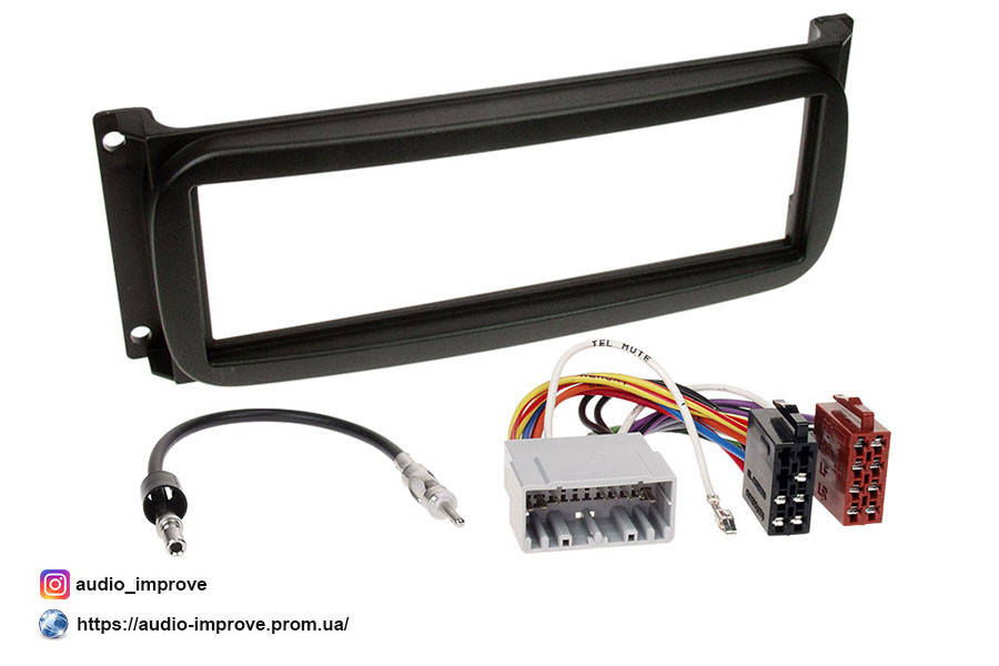 

Комплект перехідна рамка 1 din ISO Chrysler Voyager Grand Voyager Sebring PT Cruiser Neon переходная