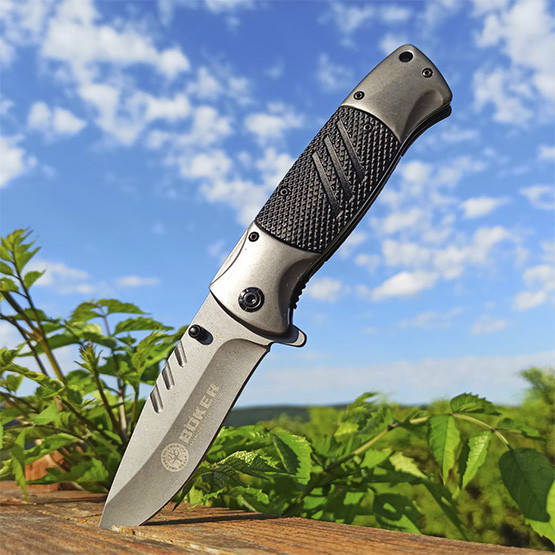 

Нож тактический складной Boker F83, Темно-серый