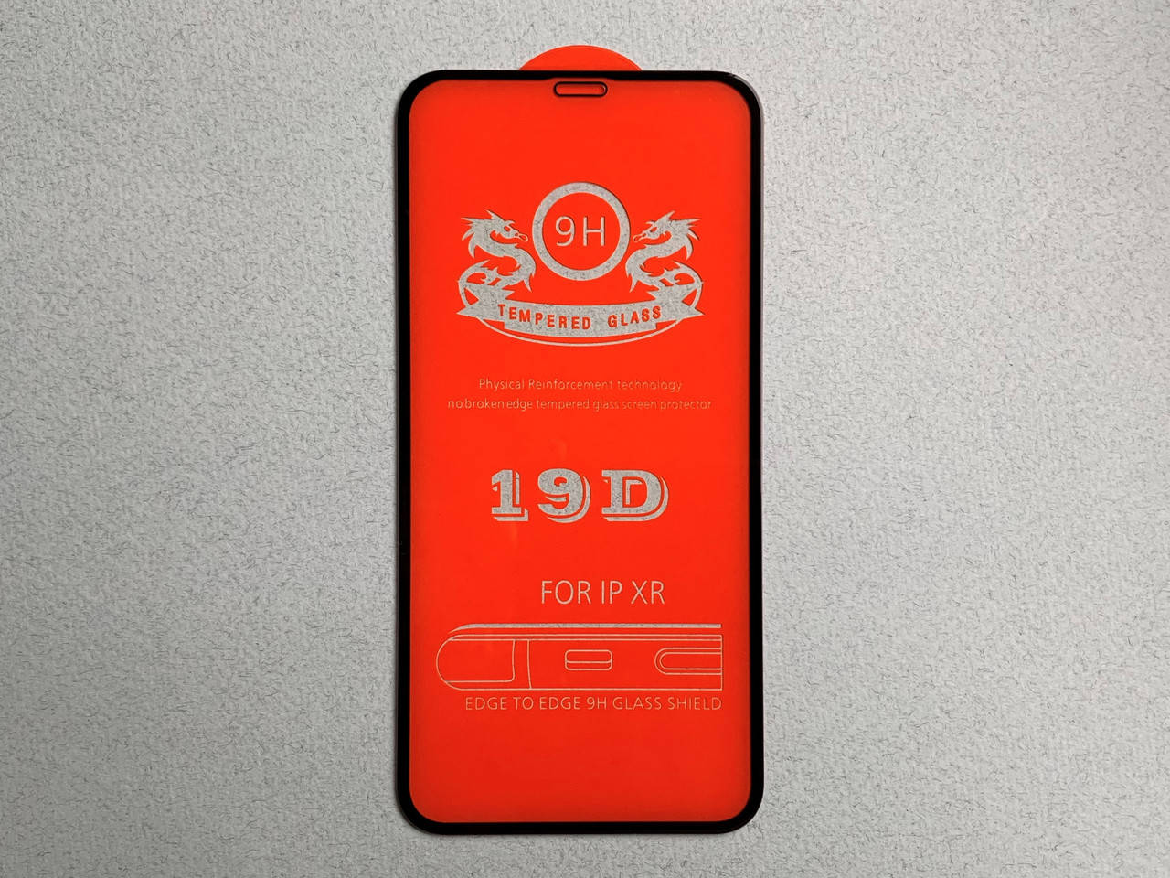 

Защитное стекло 19D для iPhone 11 высочайшего качества на весь экран с рамкой чёрного цвета, Черный