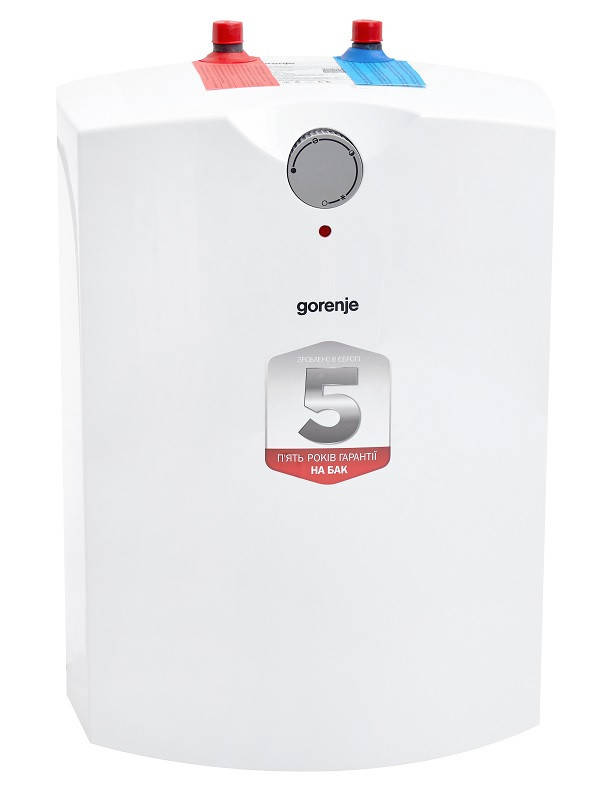 

Бойлер, водонагреватель GORENJE GT 10 U/B9 л, литров, под мойку, электрический накопительный