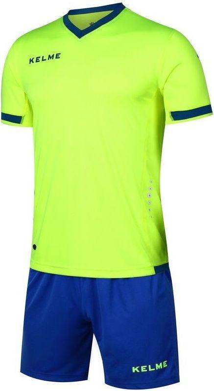 

Футбольная форма детская Kelme ALAVES зелено-синяя K15Z212С.915