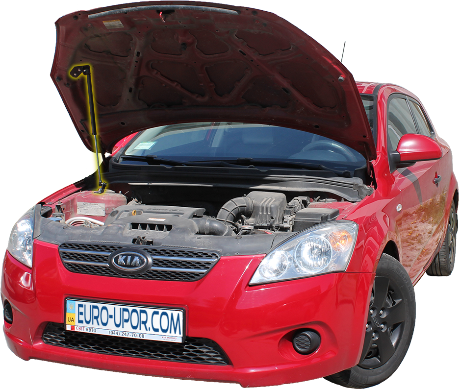 

Газовый упор капота (амортизатор капота) для KIA Ceed / Pro Ceed (КИА Сид / Про Сид) (2006-2012)