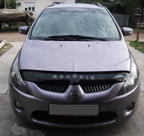 

Дефлектор капота (мухобойка) Mitsubishi Grandis 2003-2011
