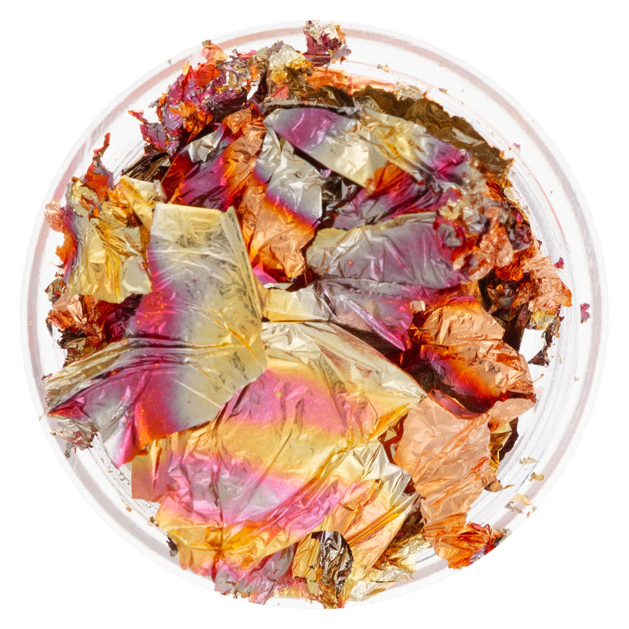 

Фольга сусальное золото (баночка) Zi Yi разноцветная