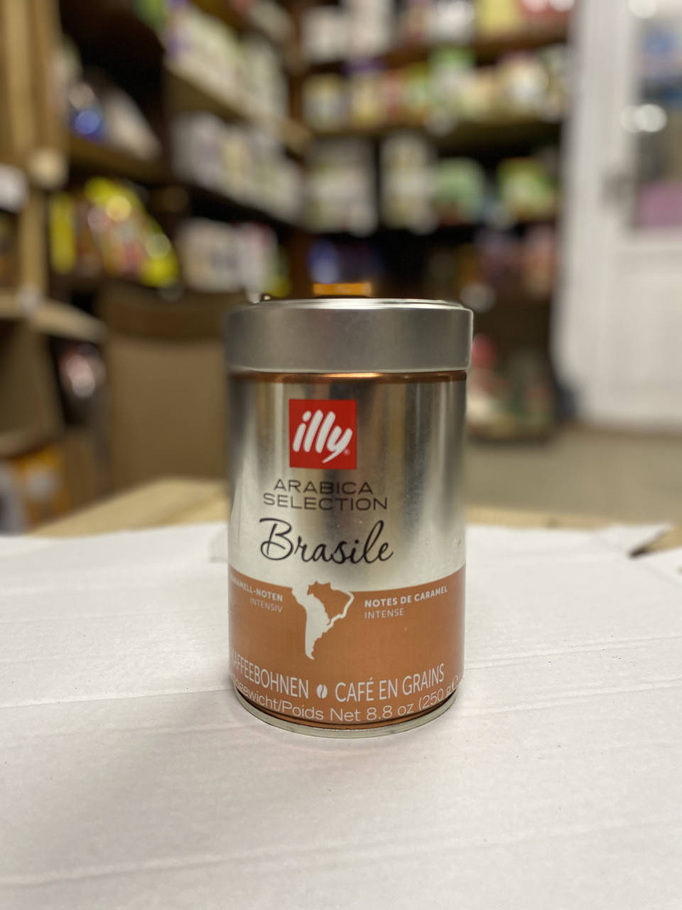 

Кава в зернах illy Brasile 250 гр. ж/б