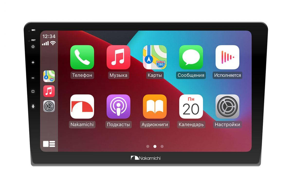 

Магнитола с Apple CarPlay, AndroidAuto Nakamichi NA3605-MX