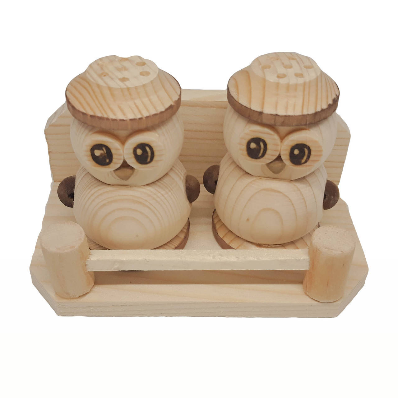 

Деревянный набор для специй "Совы" | заготовка для декупажа |под покраску| для росписи