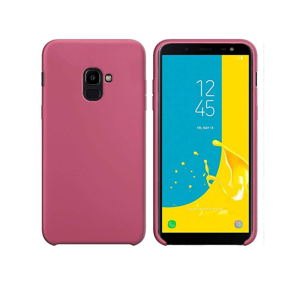 

Чехол Intaleo Velvet Samsung J600 Galaxy J6 2018 Pink (1283126485268), Красный