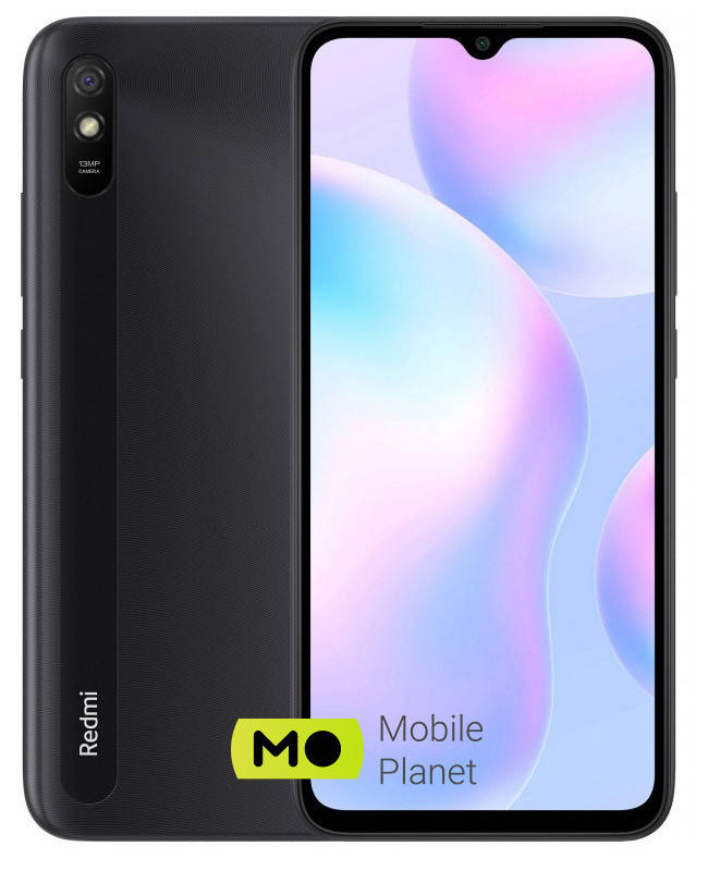 

Xiaomi Redmi 9A 4/64GB Granite Gray, Серый