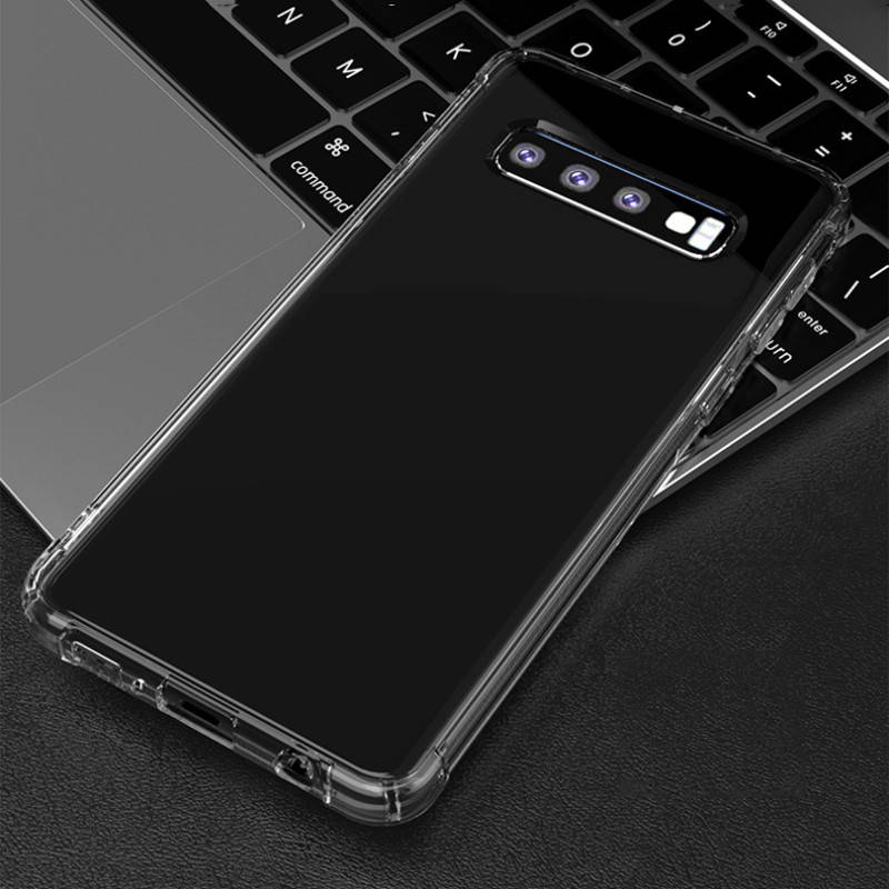 

Ультратонкий 0,3 мм чехол для Samsung Galaxy S10 Plus прозрачный, Разные цвета