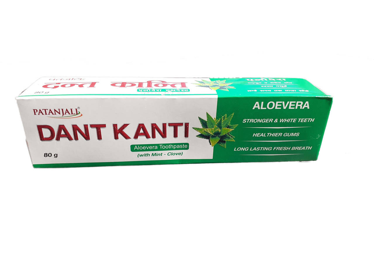 

Зубная паста Aloe Vera 80г, Алоэ вера Патанжали,