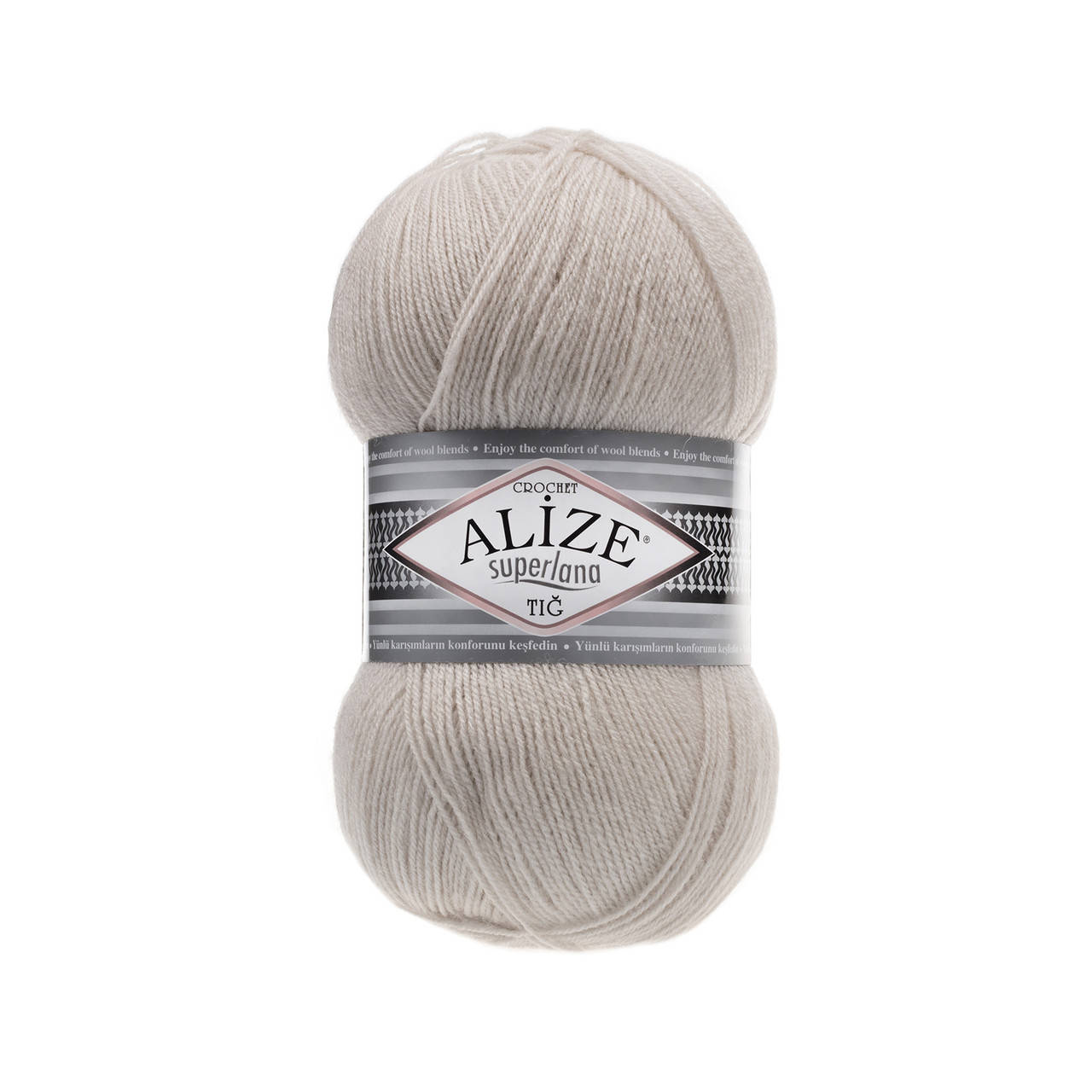 

Alize Superlana Tig слоновая кость №599