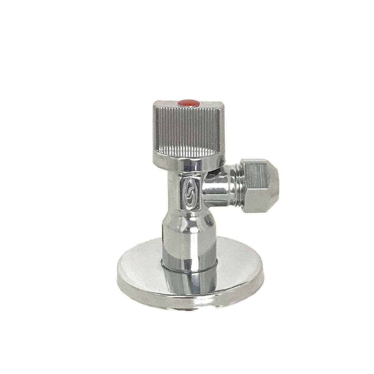 

Кран угловой шаровый 1/2" х 3/8" с Цангой НОВЫЙ 7032 Solomon