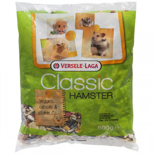

Versele-Laga Classic Hamster ВЕРСЕЛЕ-ЛАГА КЛАССИК ХАМСТЕР корм для хомяков, 500 г