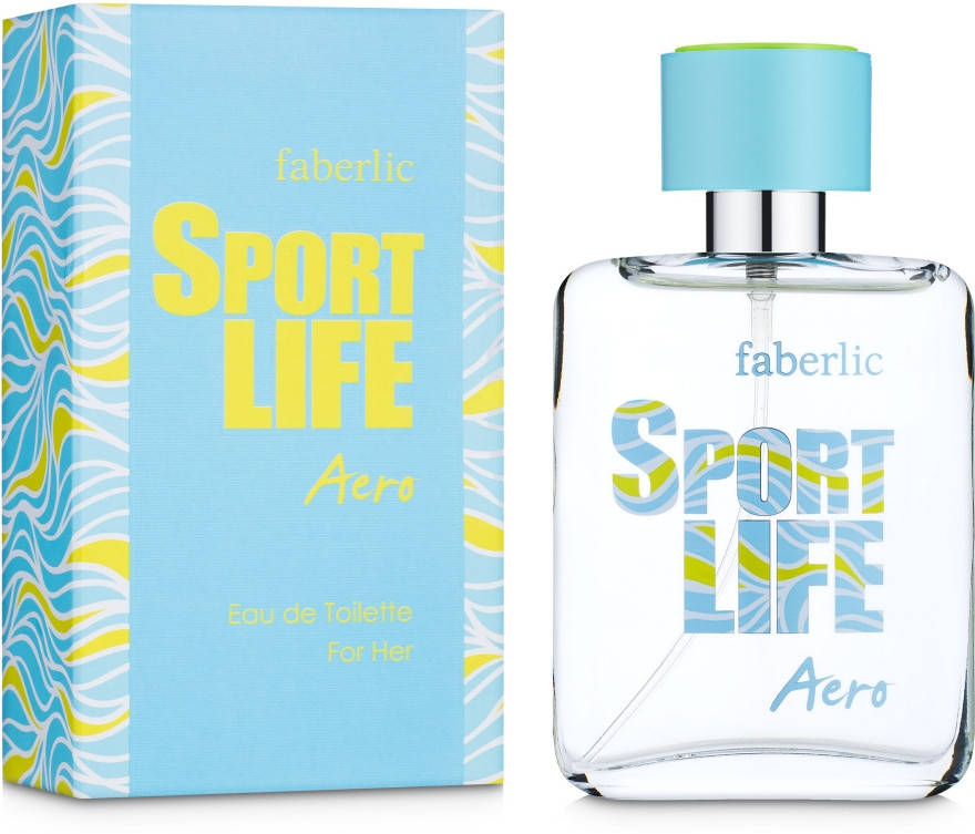 

Туалетная вода для женщин Sport life Aero Faberlic, 50мл