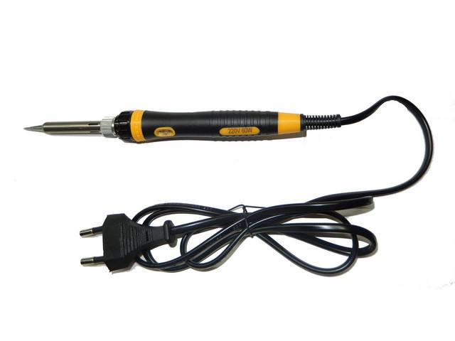 

Паяльник HandsKit, 60W, 460*С, длина-220мм, c LED индикатором