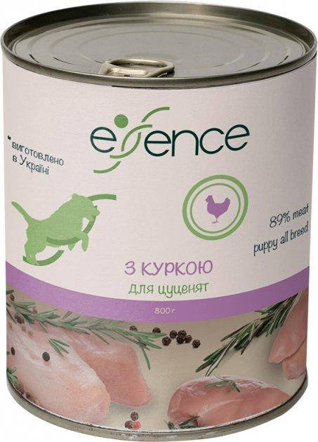 

Влажный корм для щенков Essence с курицей, 800 гр