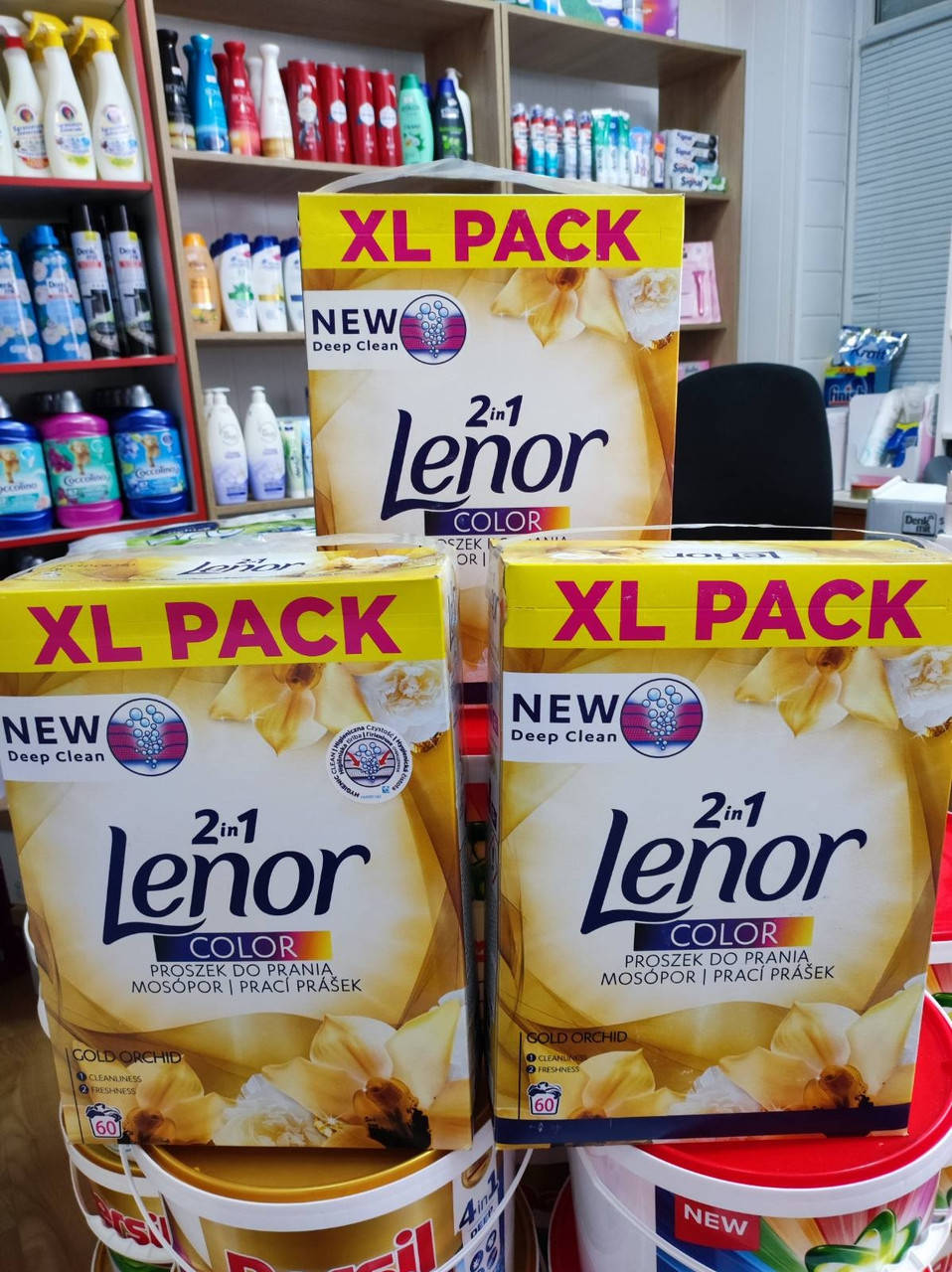 

Стиральный порошок Lenor color 3.9 kg, 60 циклов. Италия