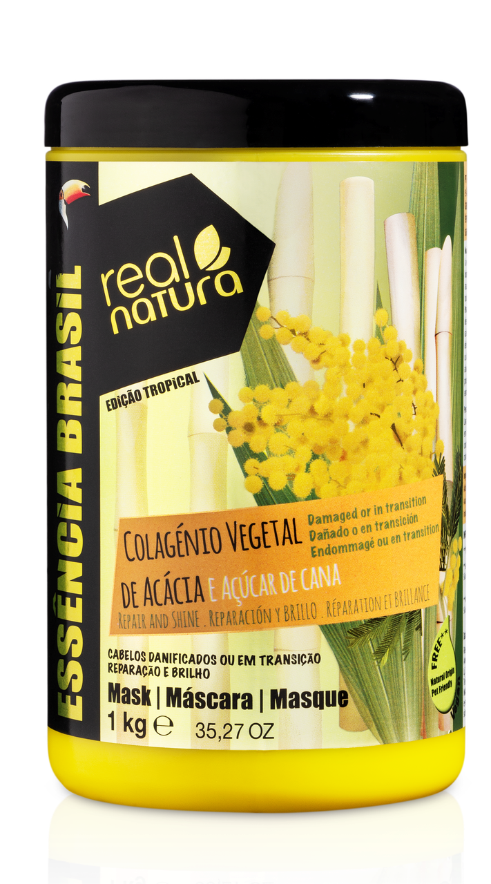 

Маска Real Natura Colagenio Vegetal для увлажнения и гладкости волос 1kg