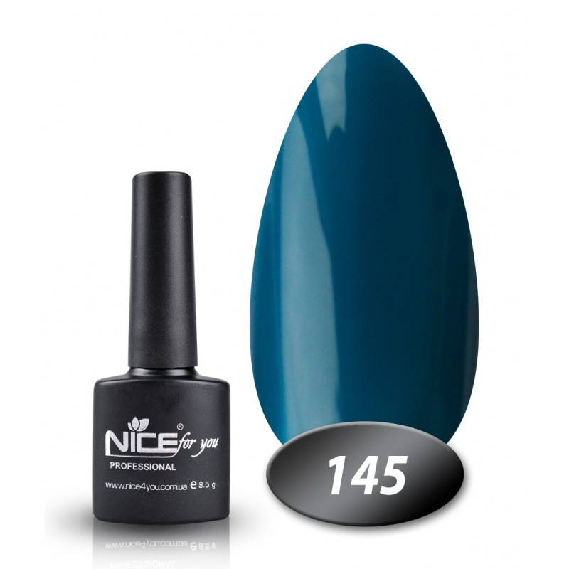 

Гель лак Nice For you 145 морская глубина 8,5 мл