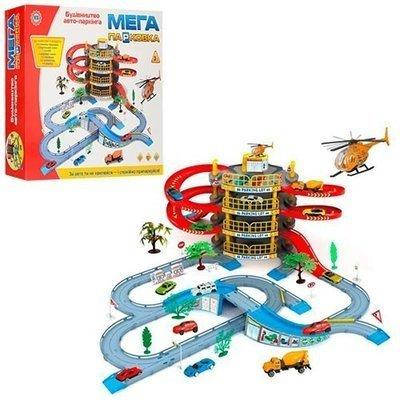 

Мега парковка 4 этажа игрушечный паркинг