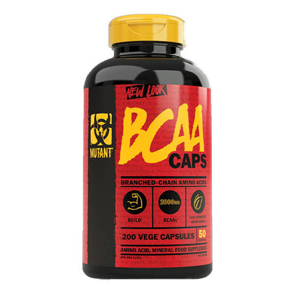 

BCAA Caps Mutant (200 капсул)