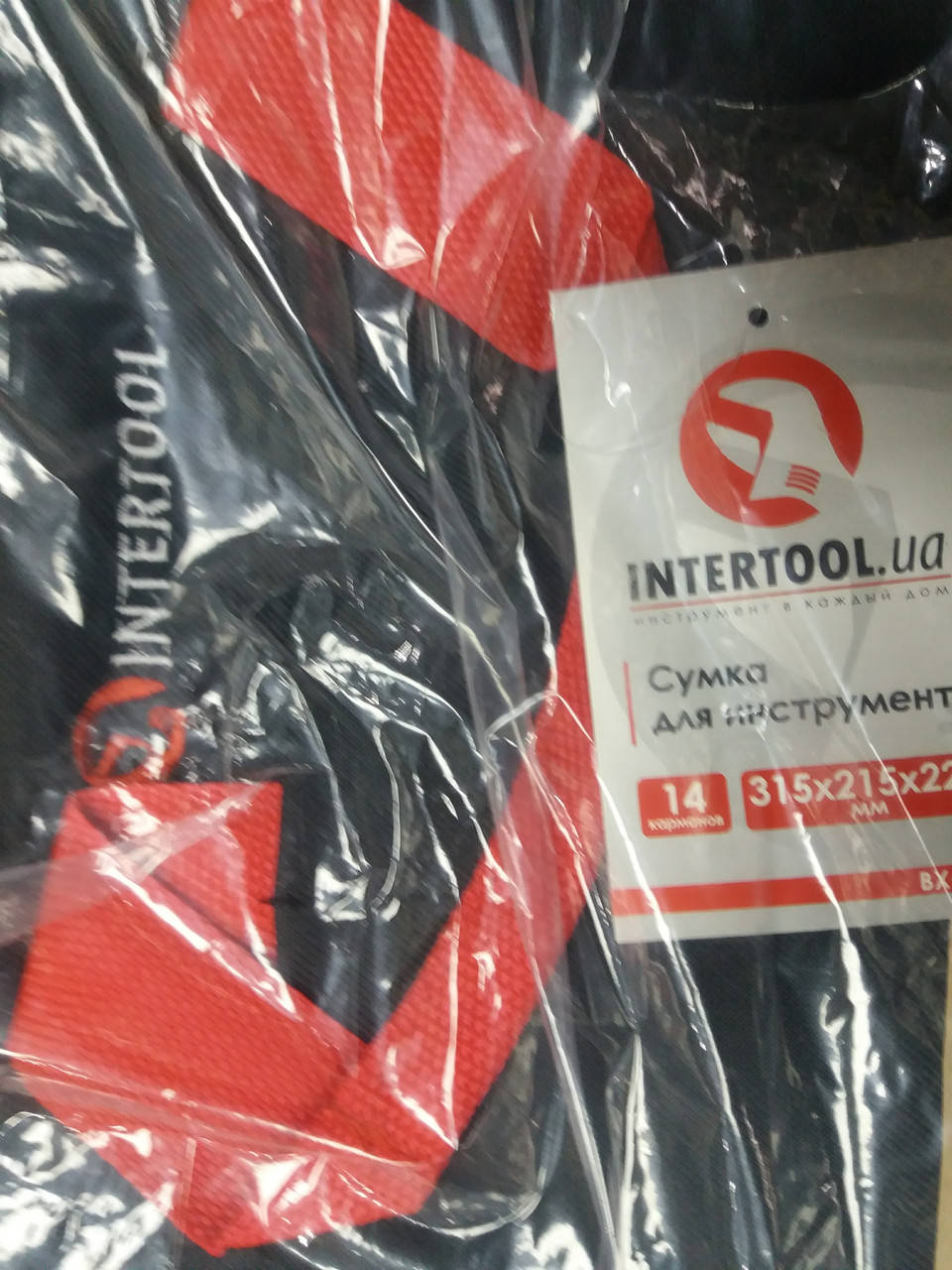 

Сумка для инструментов INTERTOOL BX-9001