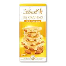 

Lindt Les Grandes - Weiße Mandel, 150 г