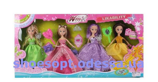 

Кукла Winx Винкс набор 4 куклы, аксессуары