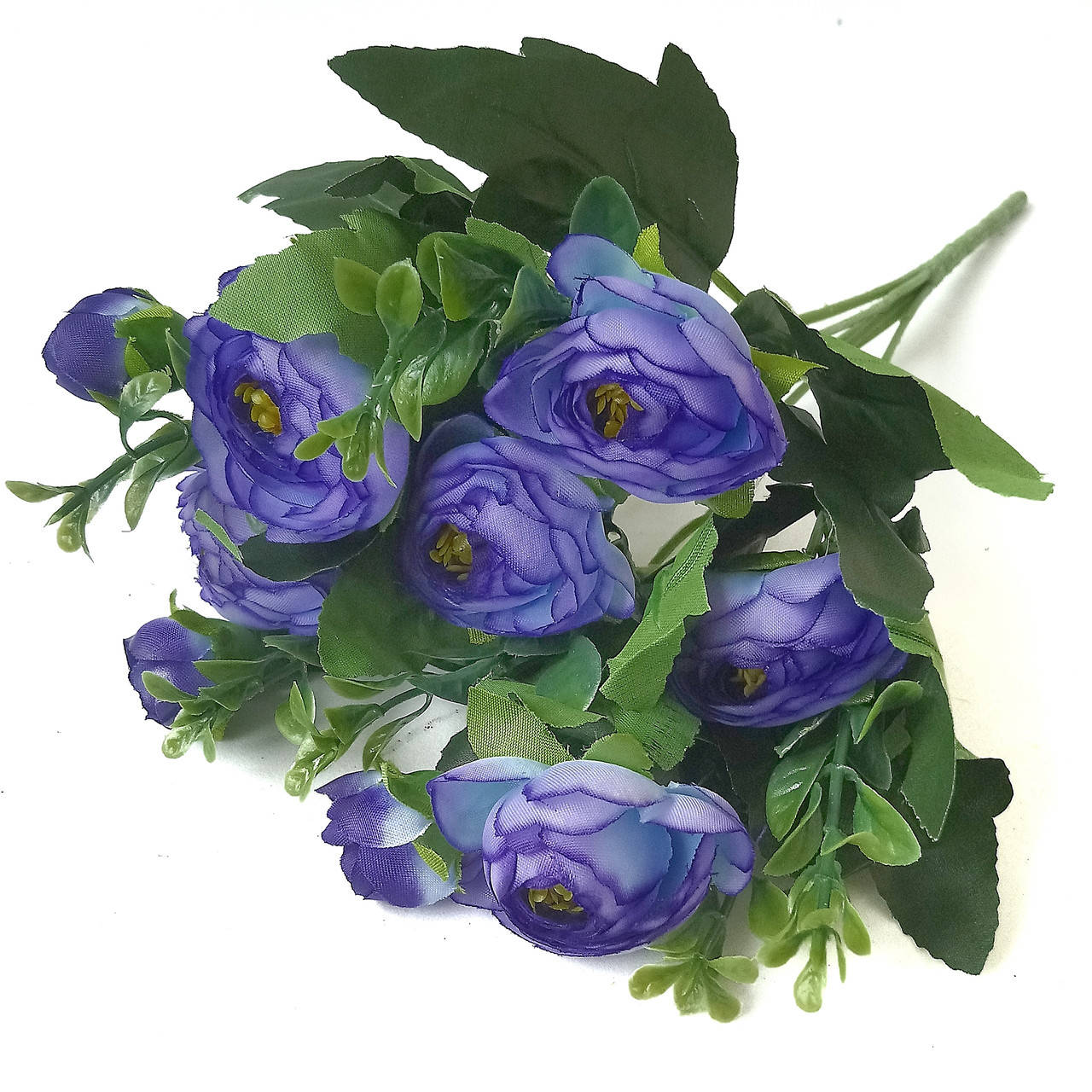 

Букет ранункулюсов. Синий