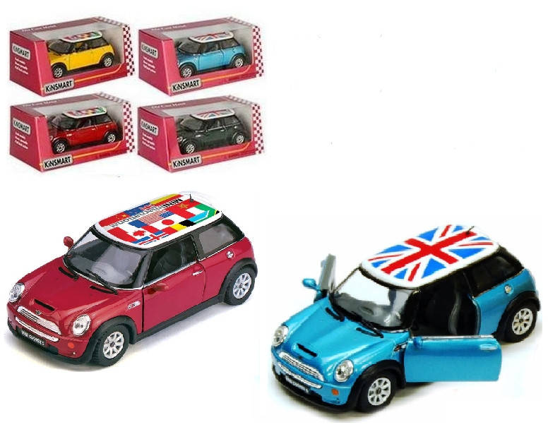 

Машинка металлическая Kinsmart KT5059FW "MINI COOPER S (2002)