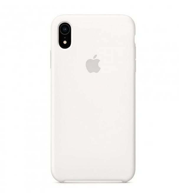 

Чехол Silicone Case для Apple iPhone XR Белый