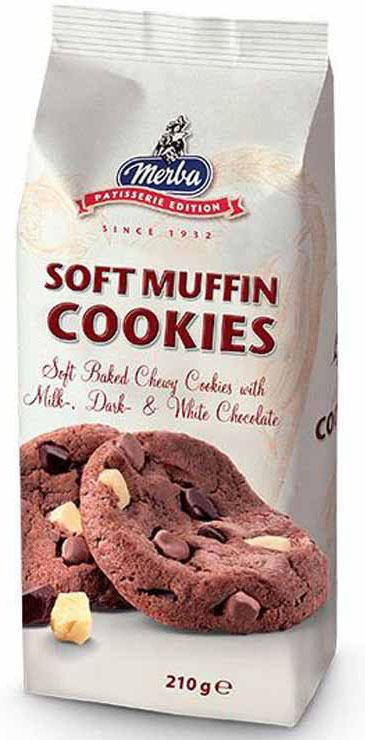 

Печенье Merba Soft Muffin Cookies 210 g