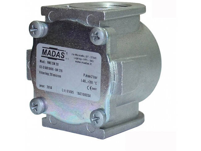 

Газовый фильтр «MADAS» FMC DN 20