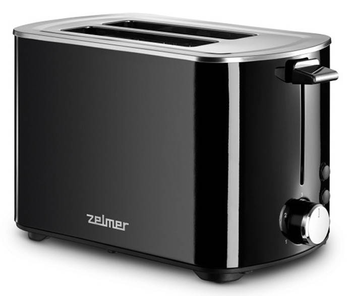 

Тостер для хлеба Zelmer ZTS7985B 850 Вт Черный/ Серебристый