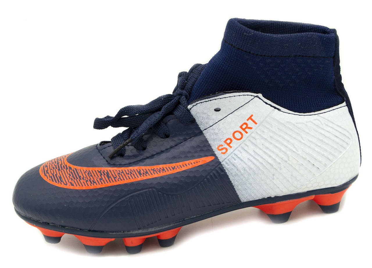 

Бутсы для мальчика Alemy Kids синий з помаранчевим (RY89C-1 dblue-or (33 (20,5 см))