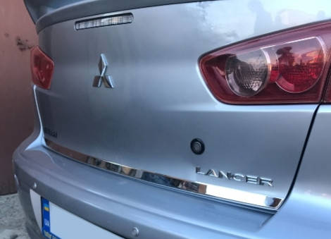 

Кромка Багажника Mitsubishi Lancer X нержавейка c 2007>