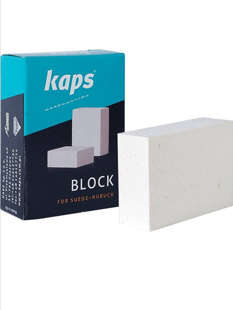 

Блок для сухой чистки замши и нубука Kaps