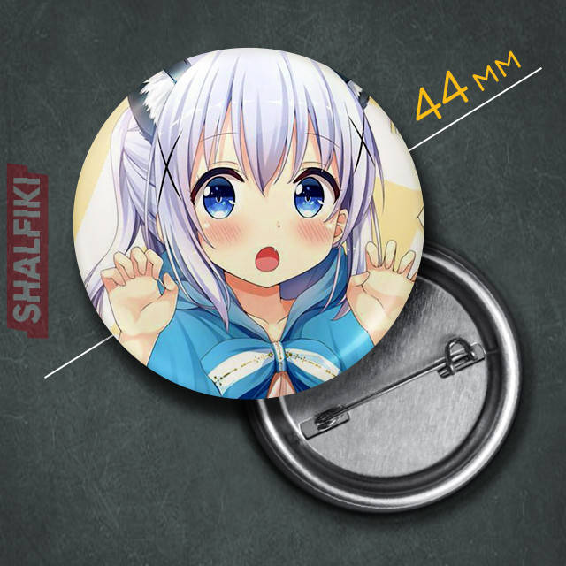 

"Аква (КоноСуба / KonoSuba)" значок круглый на булавке Ø44 мм