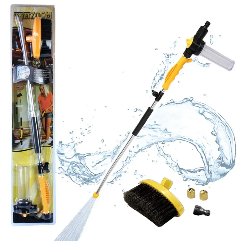 

Насадка на шланг для мойки авто Water Zoom / Портативная мини-мойка высокого давления