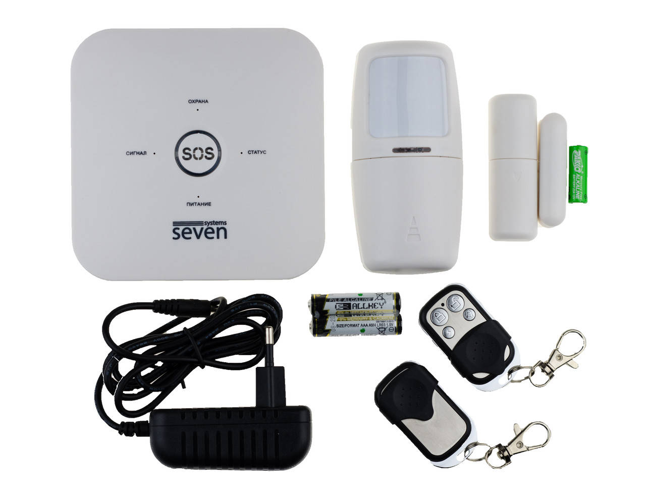 

Умная Wi-Fi GSM сигнализация SEVEN HOME A-7010