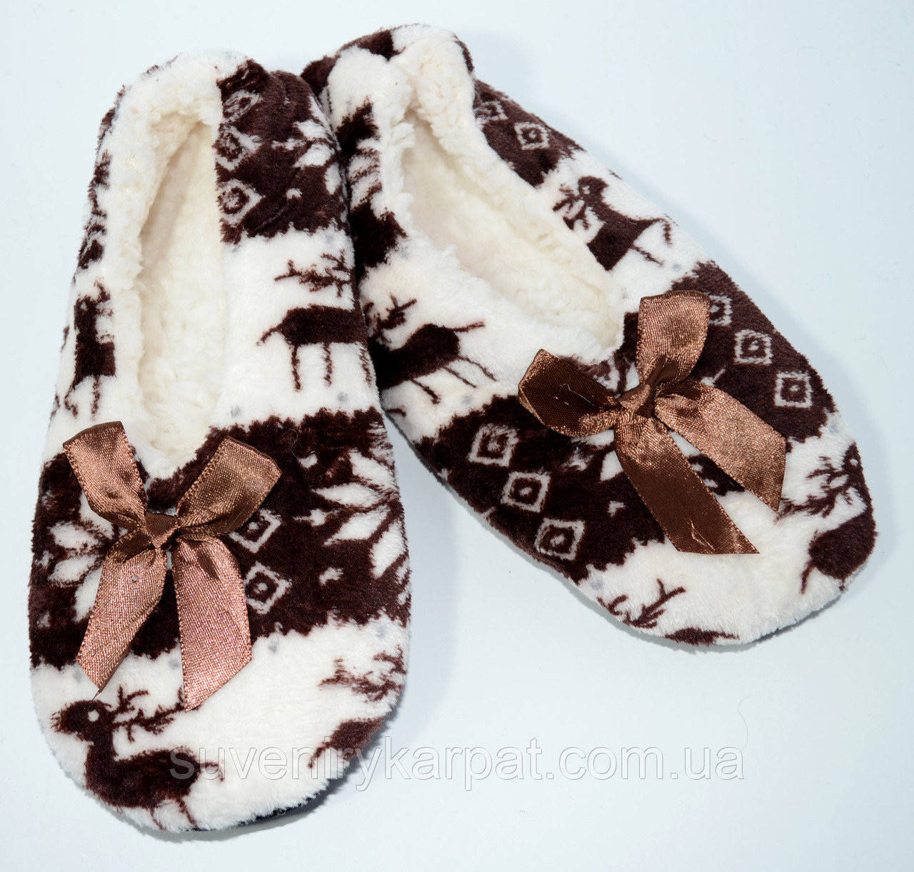 

Шкарпетки-тапочки жіночі з підошвою, Разные цвета