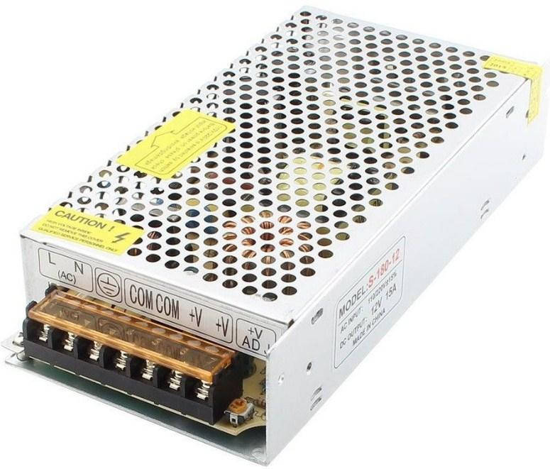 

Блок питания Адаптер 12V 15A METAL
