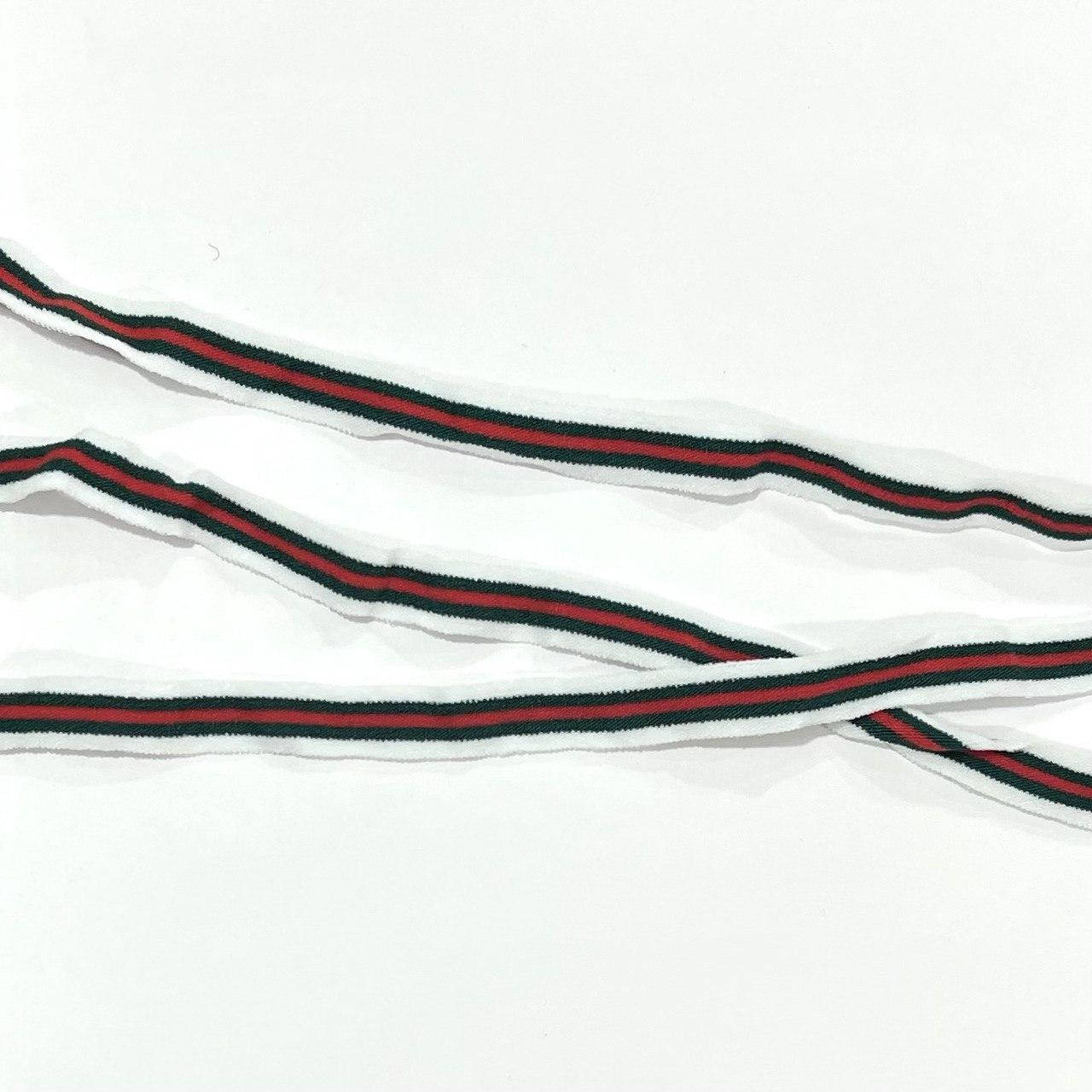 

Резинка плоская Гуччи 8 мм Белая, Белый