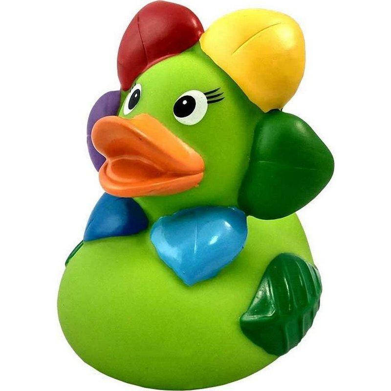 

Коллекционная игрушка Funny Ducks резиновая утка Цветок (L1857)