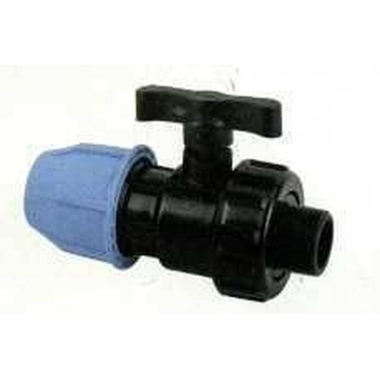 

Кран шаровый ПНД Vsplast 20*1/2 Н 6003